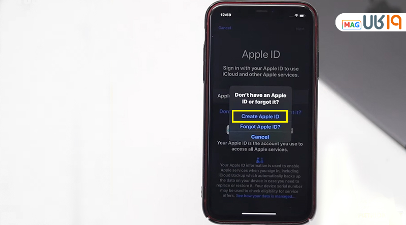 نحوه ساخت اپل آیدی در گوشی