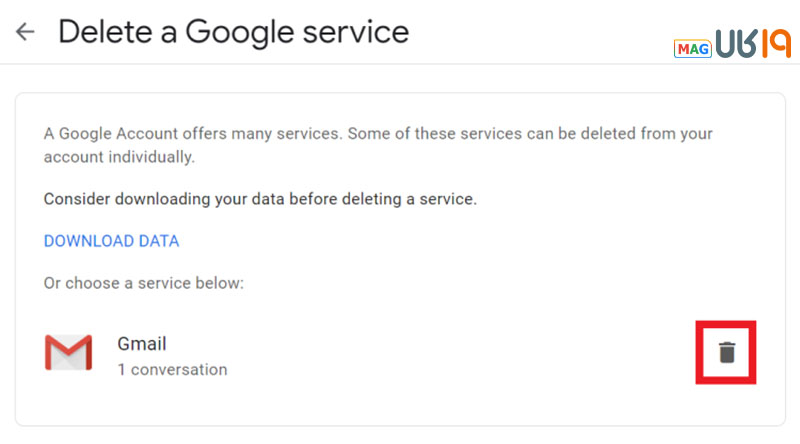 چگونه حساب جیمیل را حذف کنیم