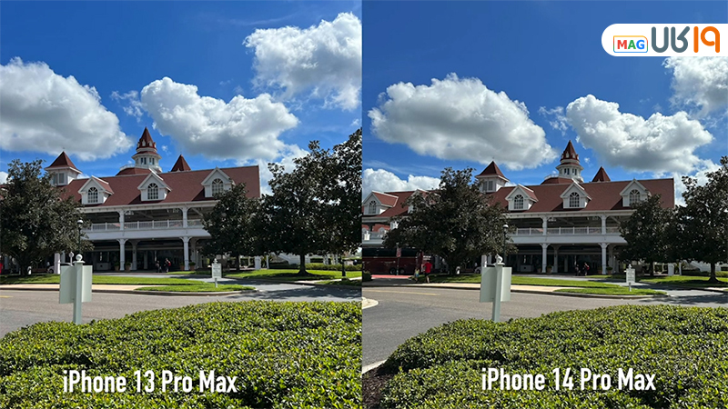 مقایسه دوربین اصلی در عکاسی ایفون 14 پرو مکس و ایفون 13 پرو مکس