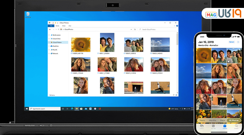 انتقال عکس از آیفون به کامپیوتر با icloud