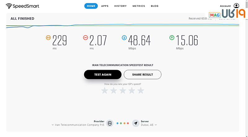 بهترین برنامه تست سرعت اینترنت کدام است