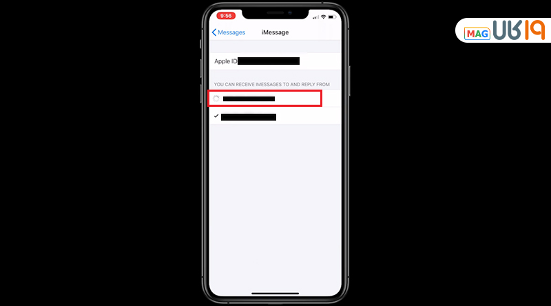 فعال کردن imessage در ios 15