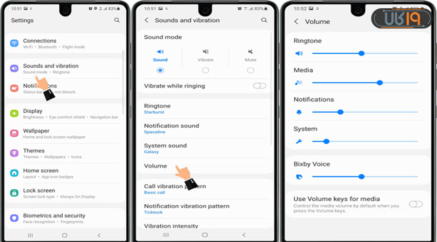 کد افزایش صدای گوشی سامسونگ