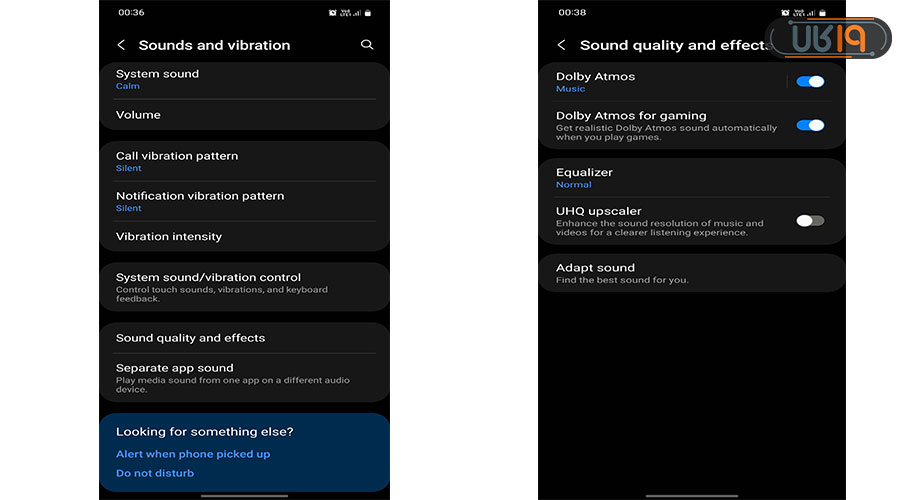افزایش صدای مکالمه گوشی سامسونگ