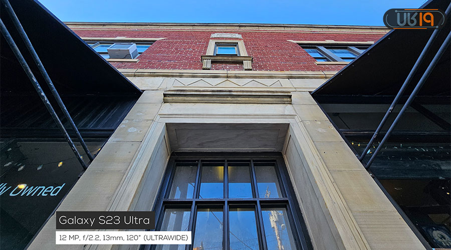 دوربین اولتراواید در بررسی گوشی سامسونگ S23 Ultra
