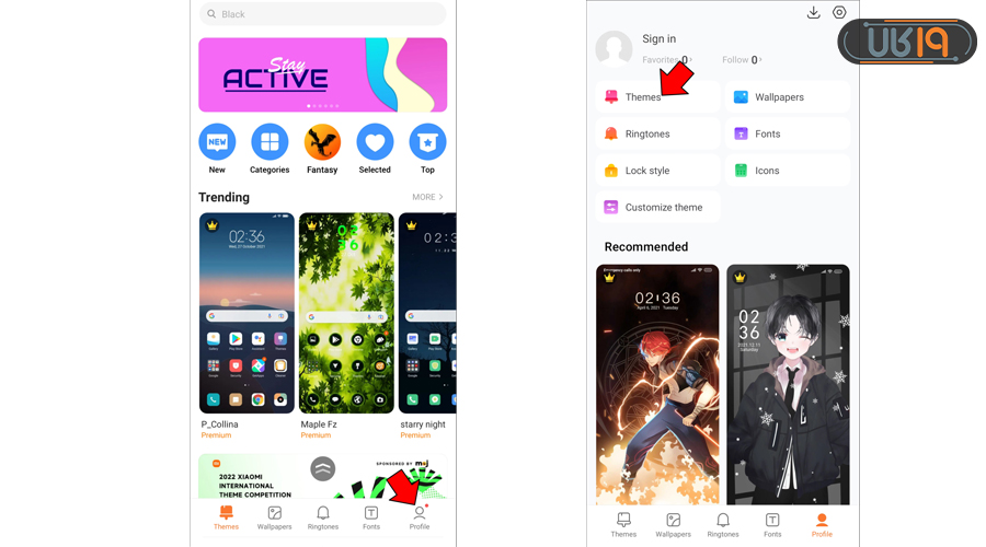 چگونه تم گوشی شیائومی را فعال کنیم