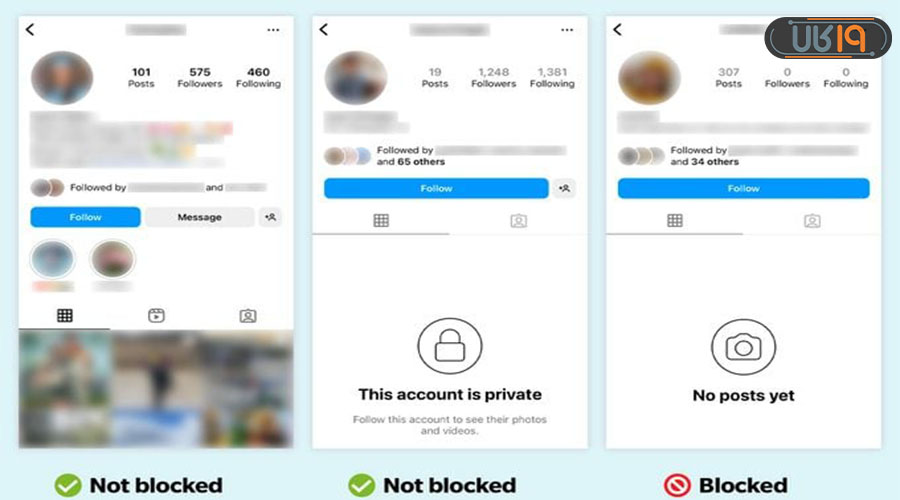 چگونه بفهمیم در اینستا بلاک شدیم 