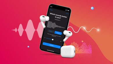 تنظیمات صدای ایرپاد در اندروید