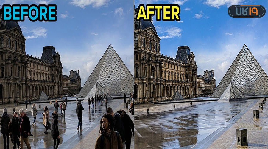 چگونه قسمتی از یک عکس را حذف کنیم