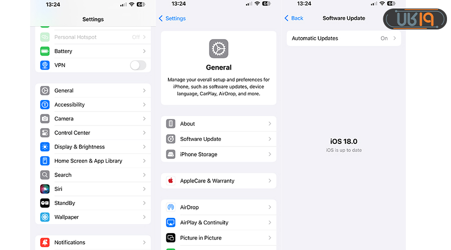 چگونه iOS را آپدیت کنیم