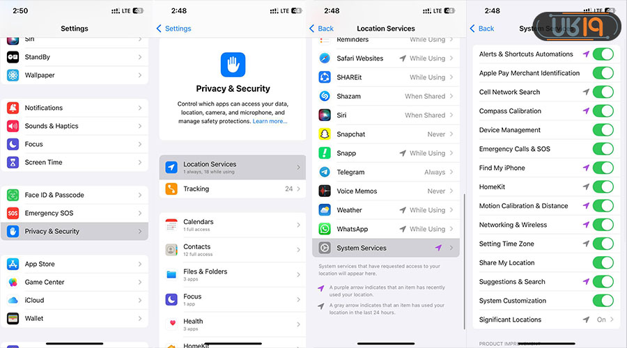 چجوری ساعت ایفون تنظیم کنیم