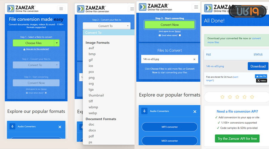 تغییر فرمت عکس به PNG