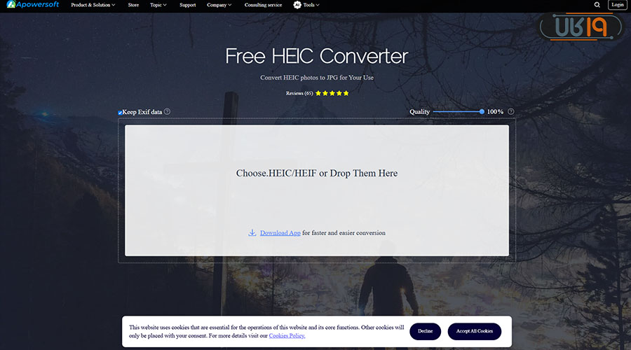 تبدیل فایل HEIC به JPG آنلاین
