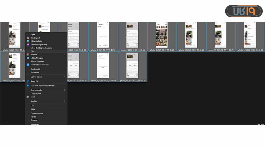 تبدیل مجموعه عکس به PDF با کامپیوتر