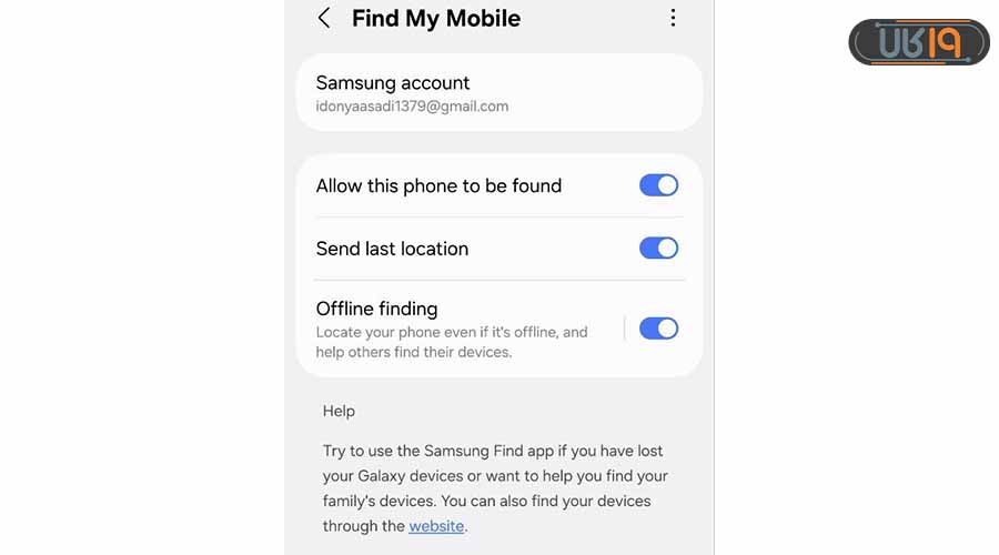 ترفندهای ردیابی گوشی سامسونگ