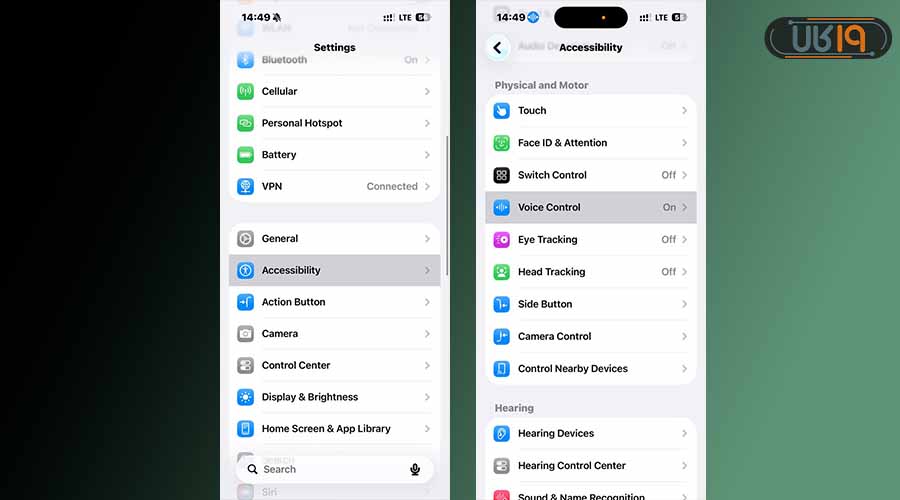 عکس گرفتن با ایفون بدون لمس