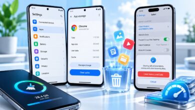 پاک کردن کش گوشی (اندروید و iOS) با بهترین روشها